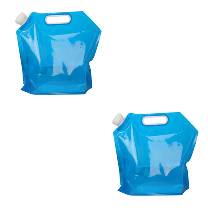 Portable camping water container with tap-5L/10L foldable tank