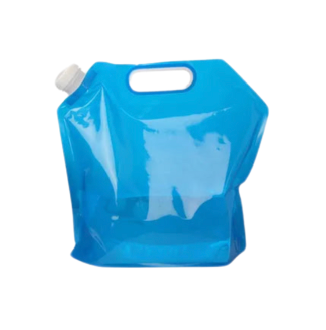 Portable camping water container with tap-5L/10L foldable tank