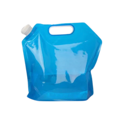 Portable camping water container with tap-5L/10L foldable tank